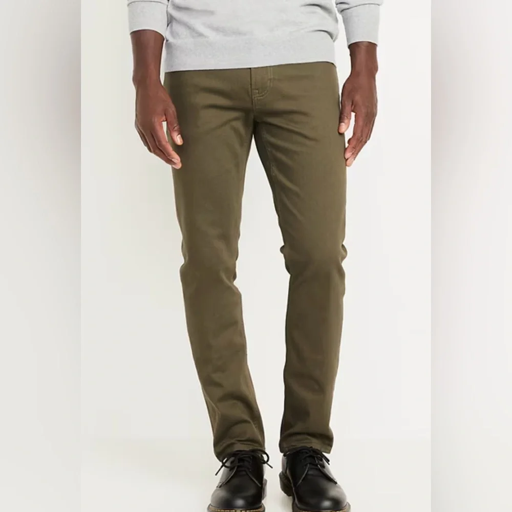 Old Navy Slim Fit Olive jeans 29x30 - Picture 1 of 3